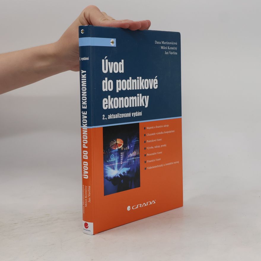 Jan Vavřina Úvod do podnikové ekonomiky