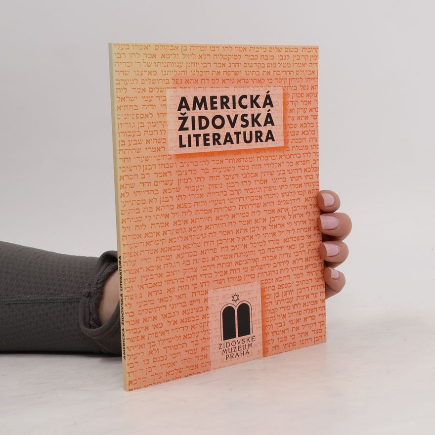 Hana Ulmanová Americká židovská literatura