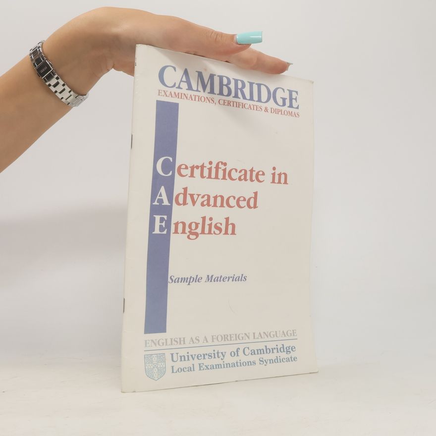 Kolektiv autorů Certificate in Advanced English