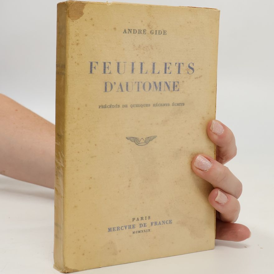 André Gide Feuillets d'automne