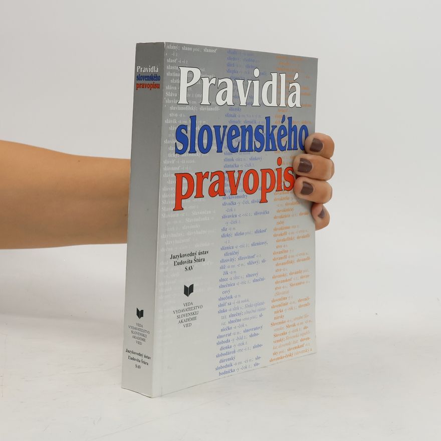 Autores varios Pravidlá slovenského pravopisu
