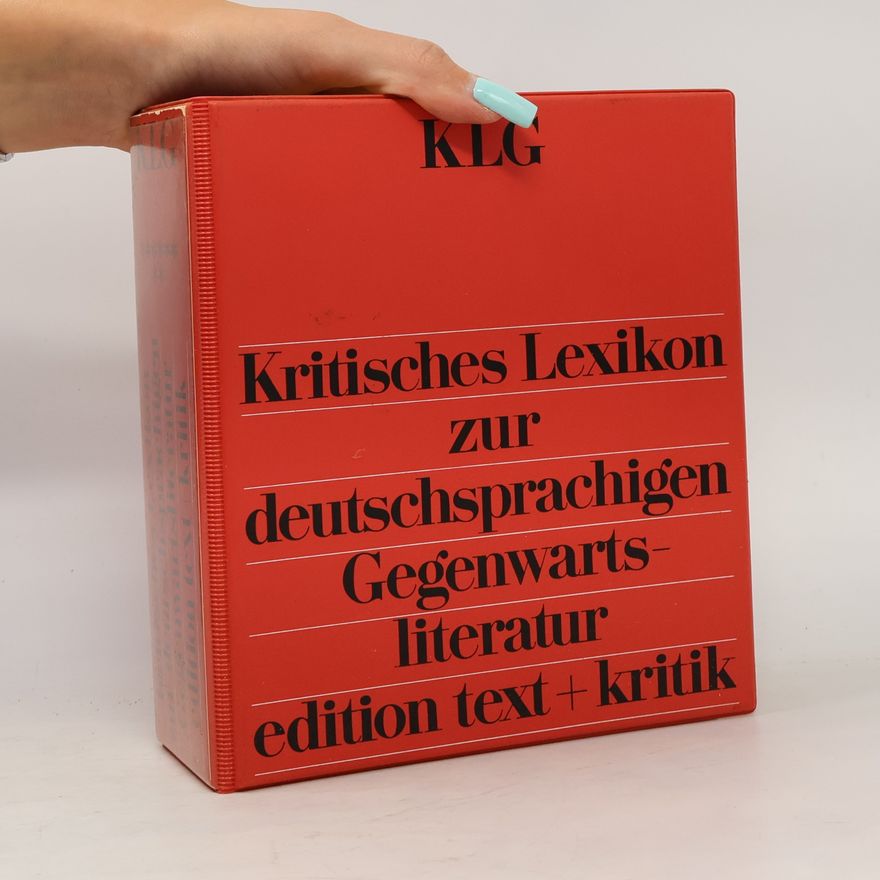 Heinz Ludwig Arnold Kritisches Lexikon zur deutschsprachigen Gegenwartsliteratur 8