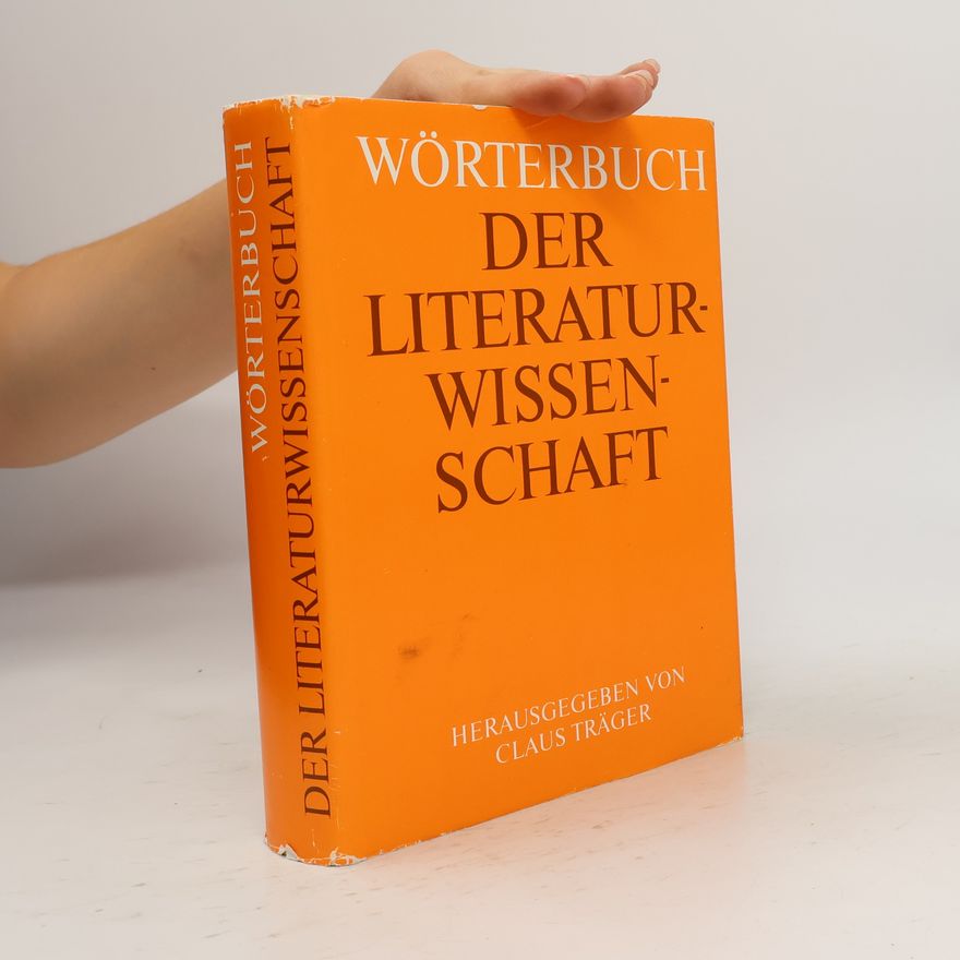 Claus Träger Wörterbuch der Literaturwissenschaft