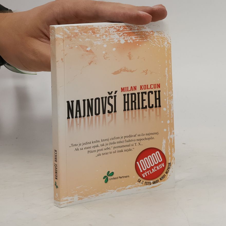 Milan Kolcun Najnovší hriech