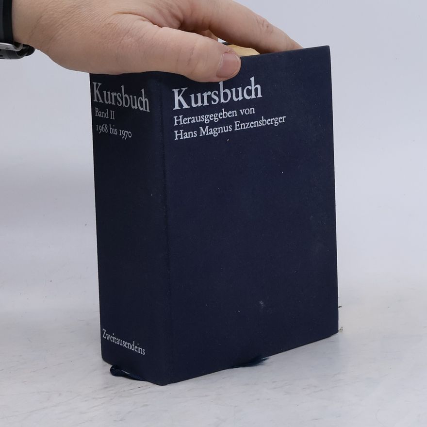 Hans Magnus Enzensberger Kursbuch. Band II.
