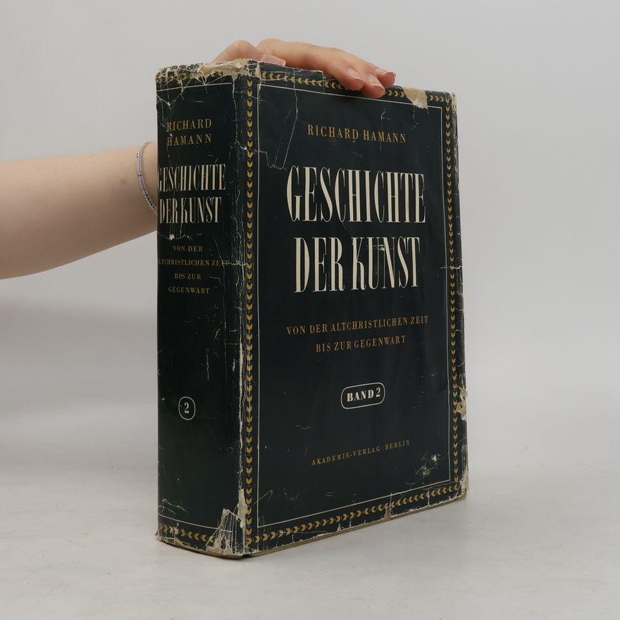 Richard Hamann Geschichte der Kunst. Von der Vorgeschichte bis zur Spätantike 2