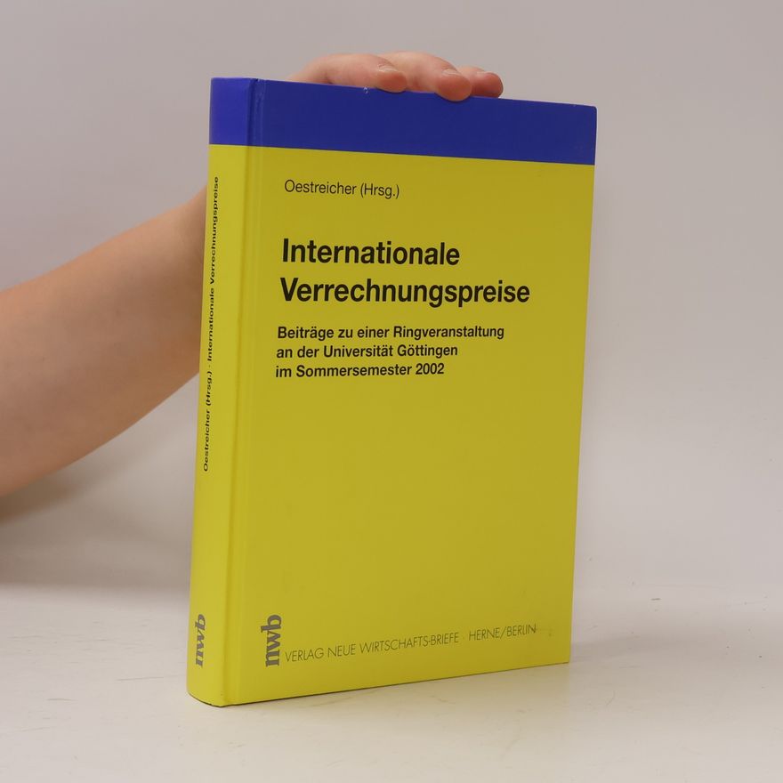 Andreas Oestreicher Internationale Verrechnungspreise