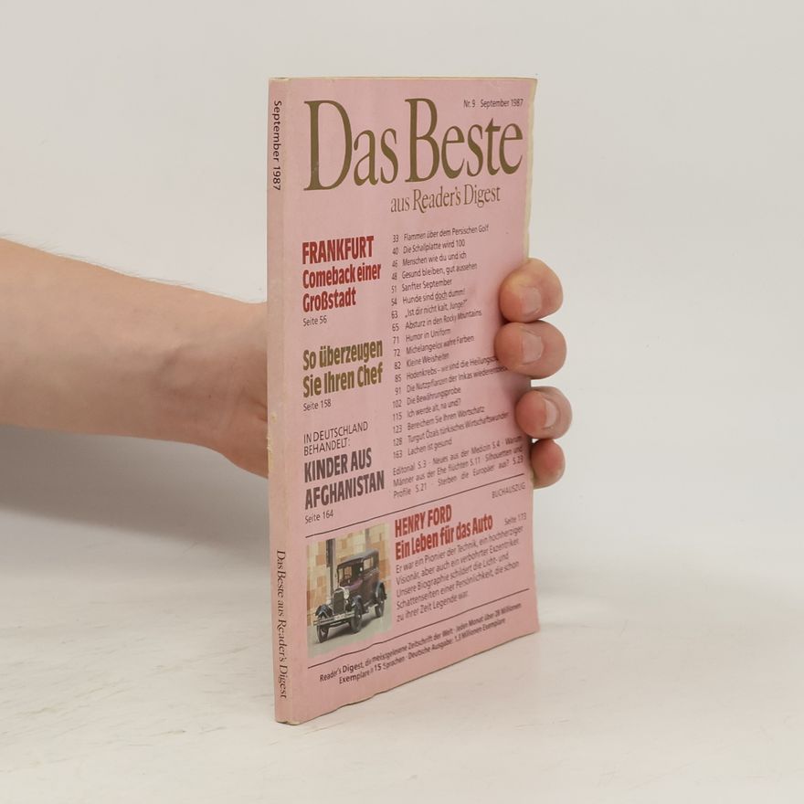 Autorenkollektiv Das Beste aus Reader's Digest 9/1987