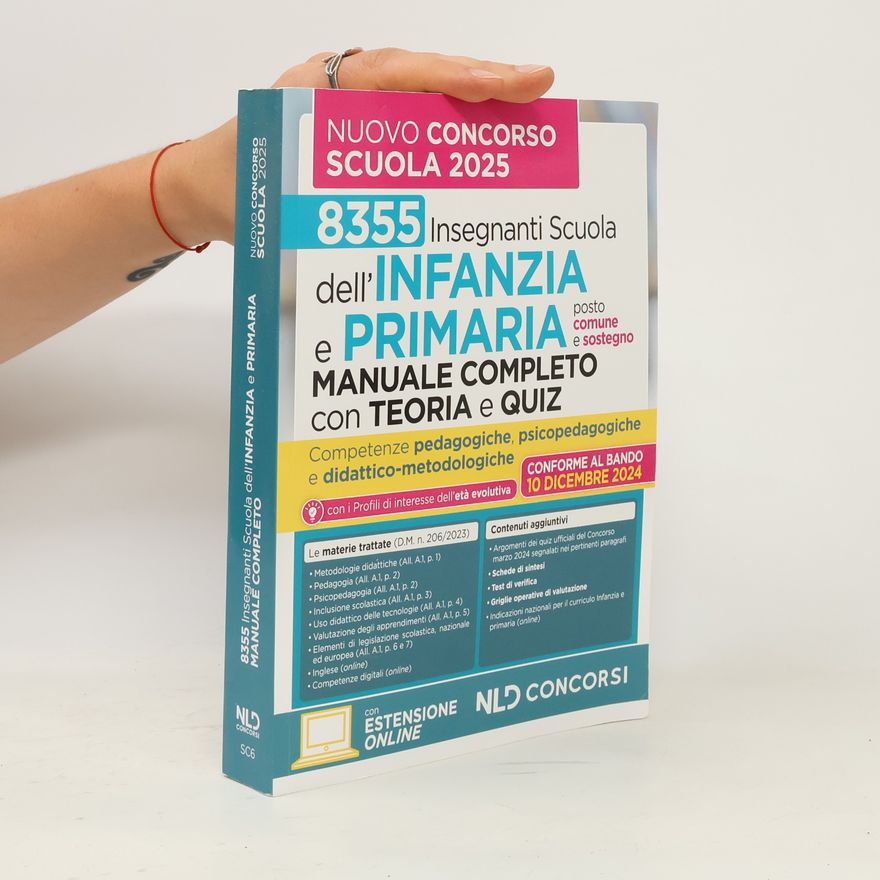 Autorenkollektiv Manuale infanzia e primaria con teoria e test di verifica per il nuovo concorso scuola Infanzia e Primaria 2025