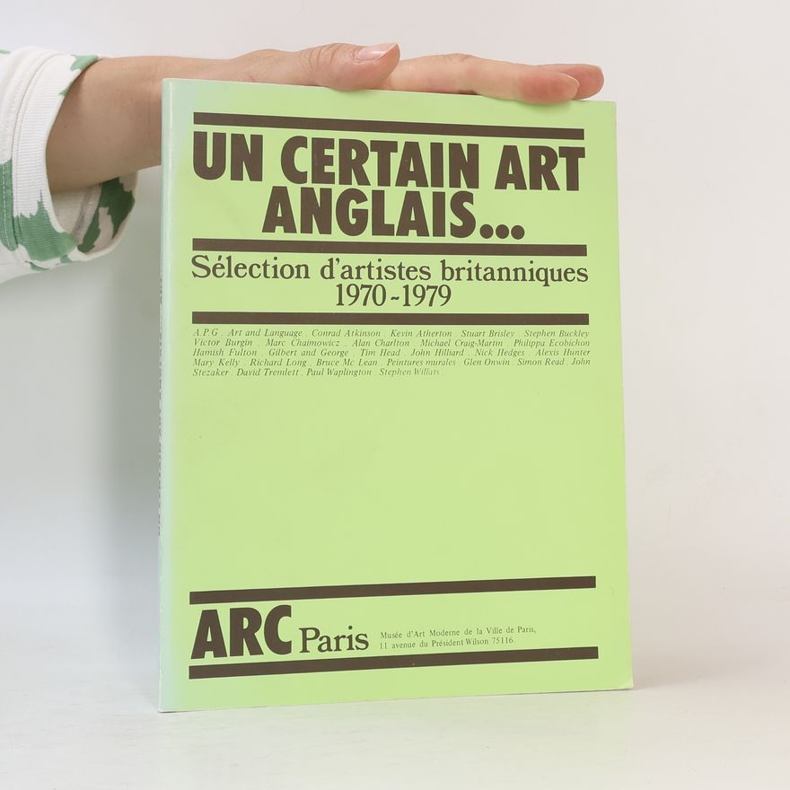 Various authors Un certain art anglais
