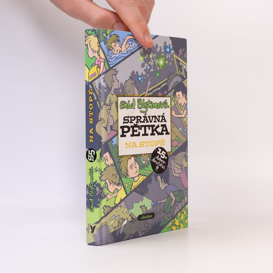 Enid Blyton Správná pětka. Na stopě