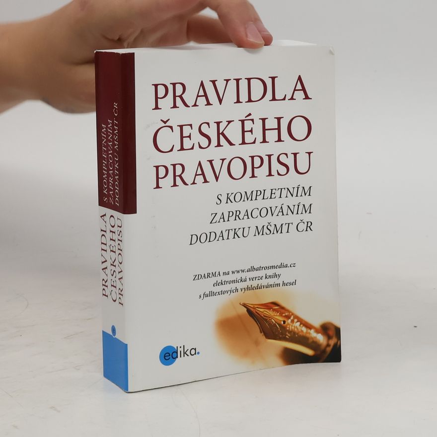 Collectif d'auteurs Pravidla českého pravopisu