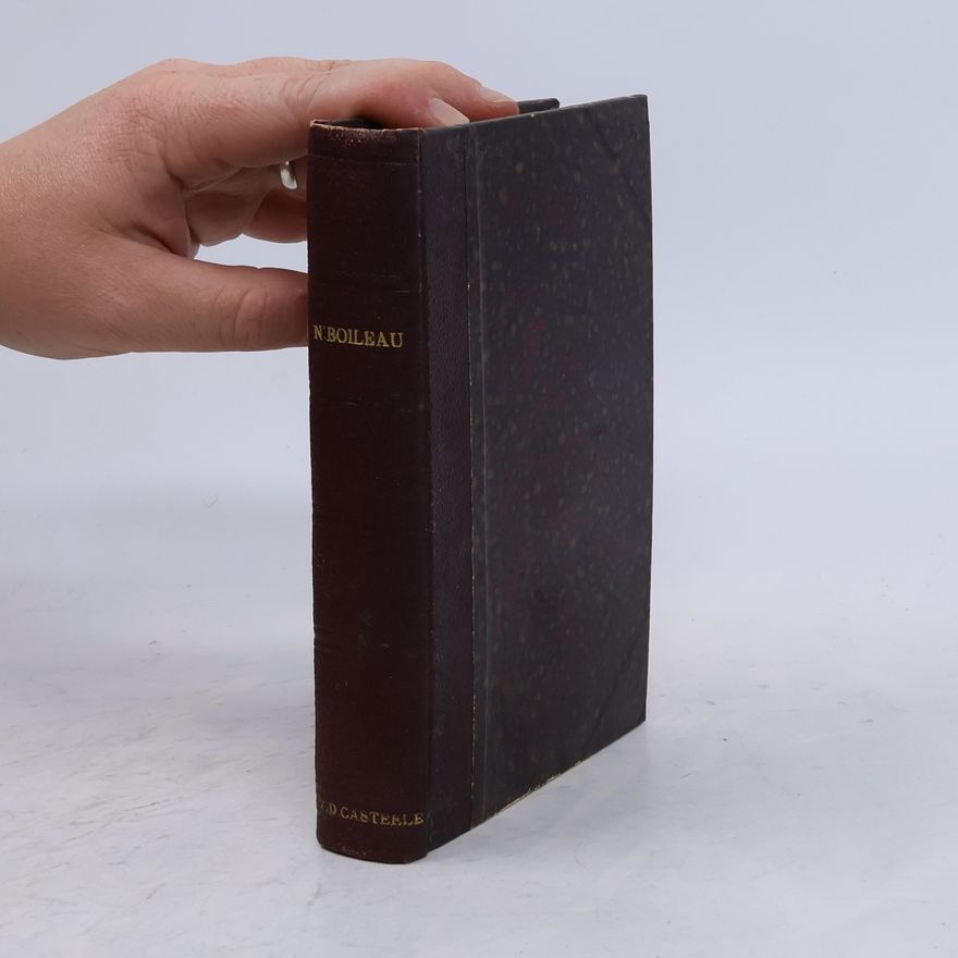 Nicolas Boileau-Despréaux Ceuvres Poetiques
