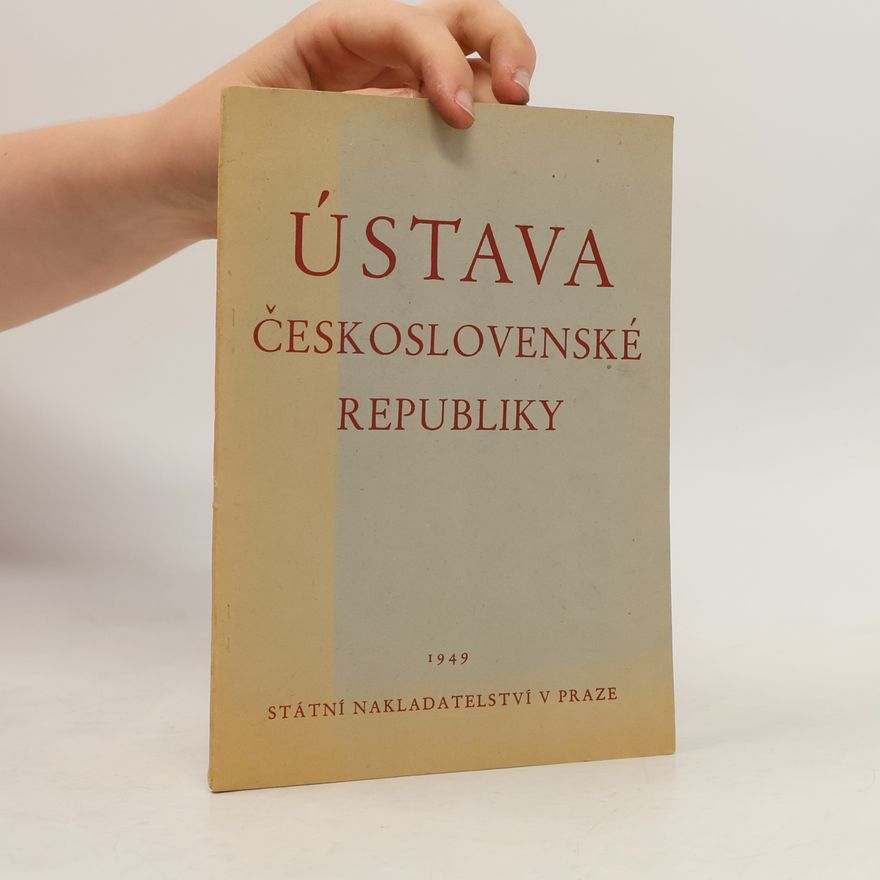 Kolektiv autorů Ústava Československé republiky