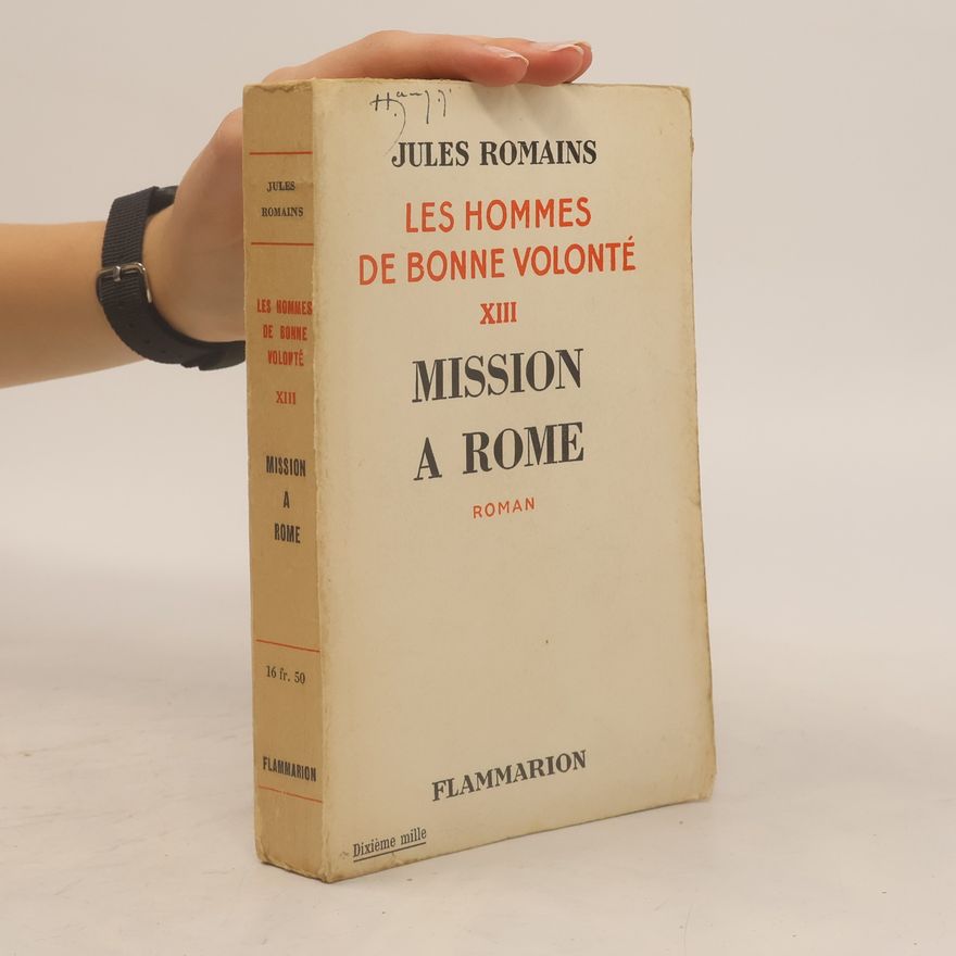 Jules Romains Mission à Rome