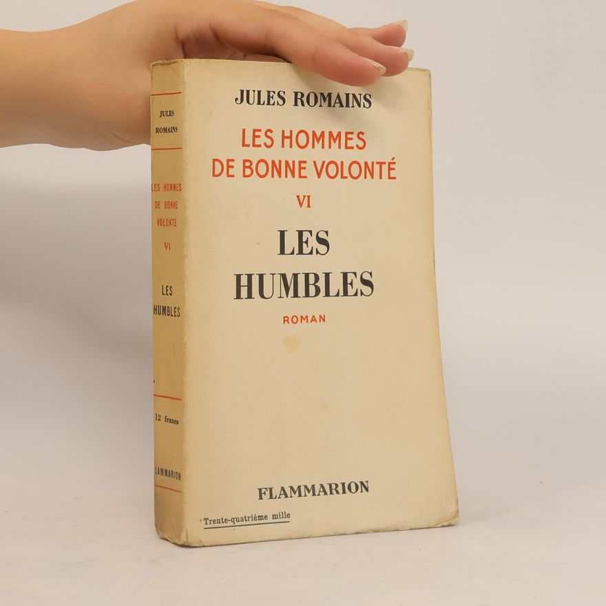 Jules Romains Les Hommes de Bonne Volonté VI.
