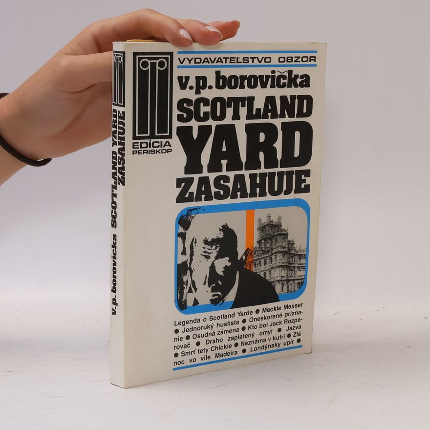 Václav Pavel Borovička Scotland Yard zasahuje