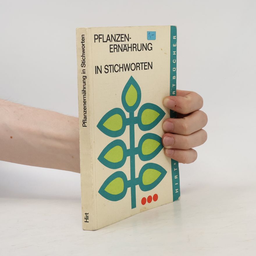 Arnold Finck Pflanzenernährung in Stichworten