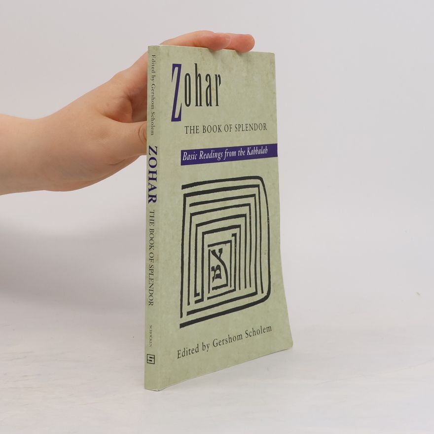 Gershom Scholem Zohar, The Book Of Splendour
