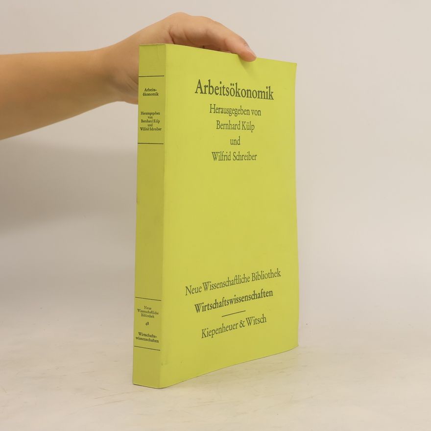 Hans-Gerhard Brinkmann Einführung in die Arbeitsökonomik