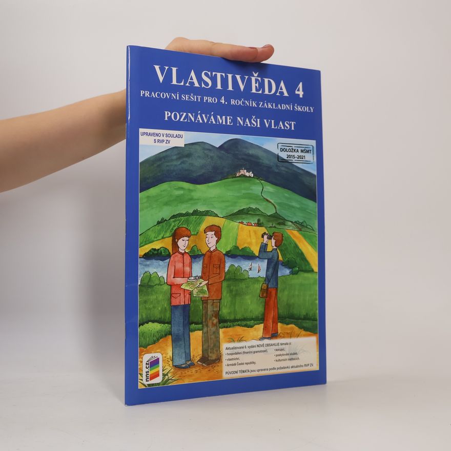 Kolektiv autorů Vlastivěda 4. Poznáváme naši vlast. Pracovní sešit pro 4. ročník
