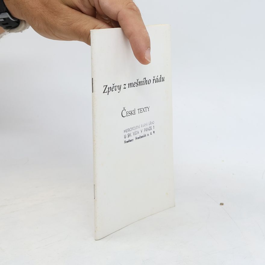 Kolektiv autorů Zpěvy z mešního řádu