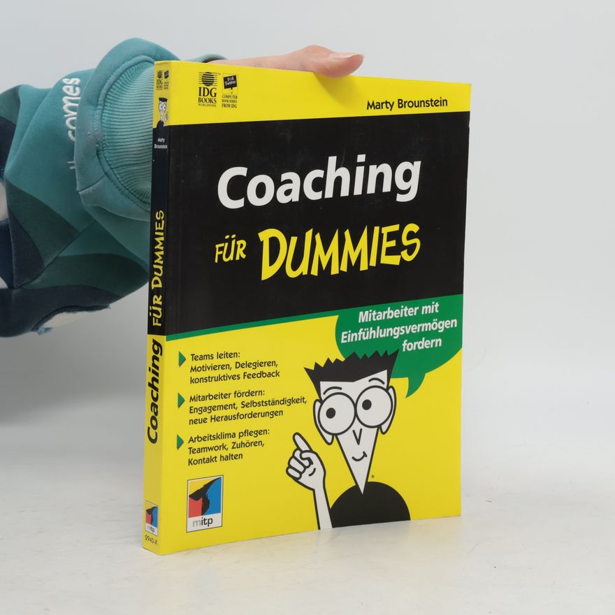 Marty Brounstein Coaching für Dummies