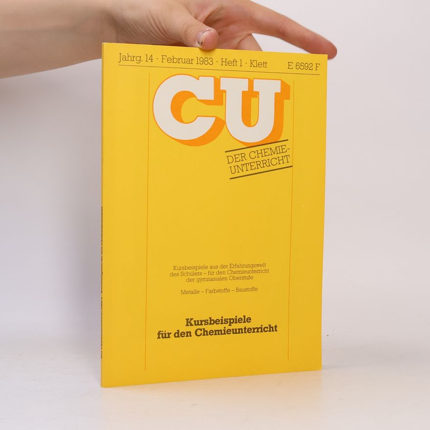 H. J. Bezler CU Der Chemieunterricht Jahrg. 14, Heft 1 (1983)