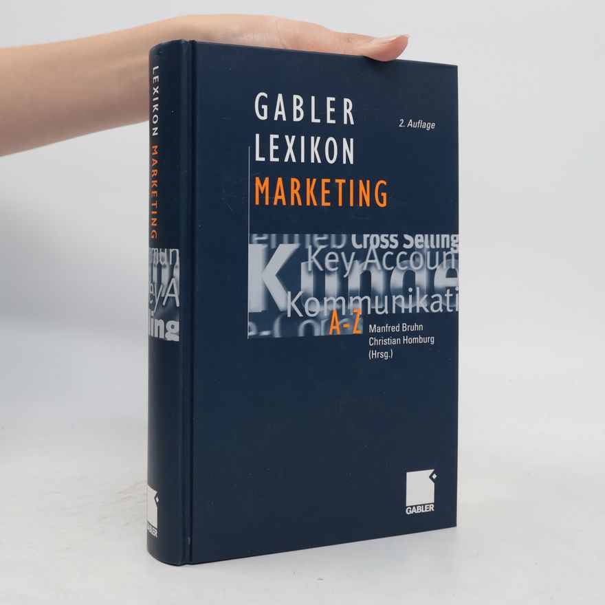 Manfred Bruhn Gabler, Lexikon Marketing