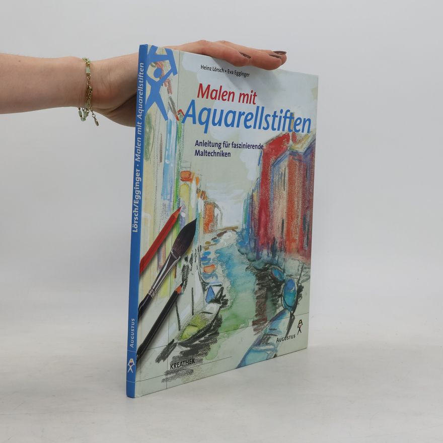 Eva Egginger Malen mit Aquarellstiften