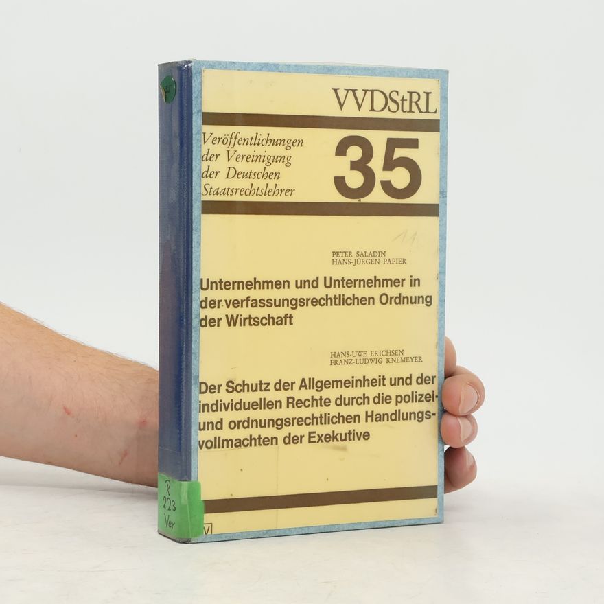 Kolektiv autorů VVDStRL 35