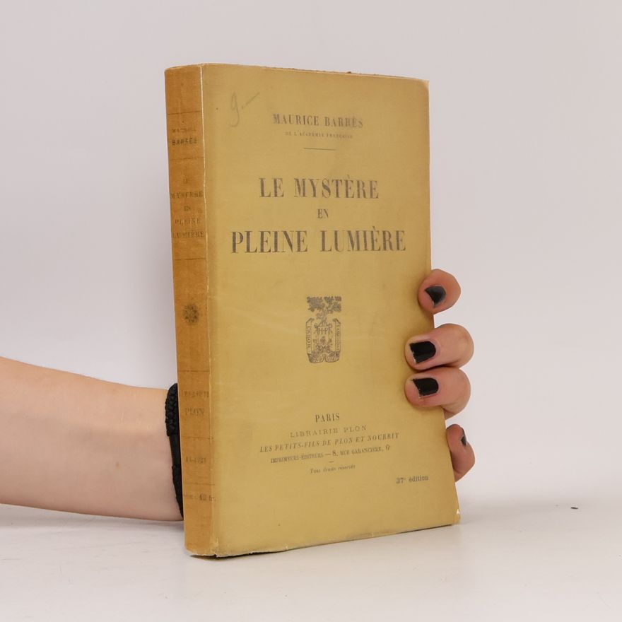 Autorenkollektiv Le mystère en pleine lumière