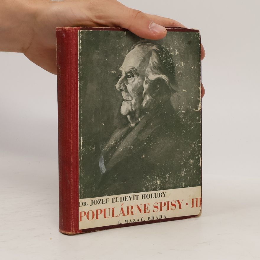 Jozef Ľudovít Holuby Populárne spisy III