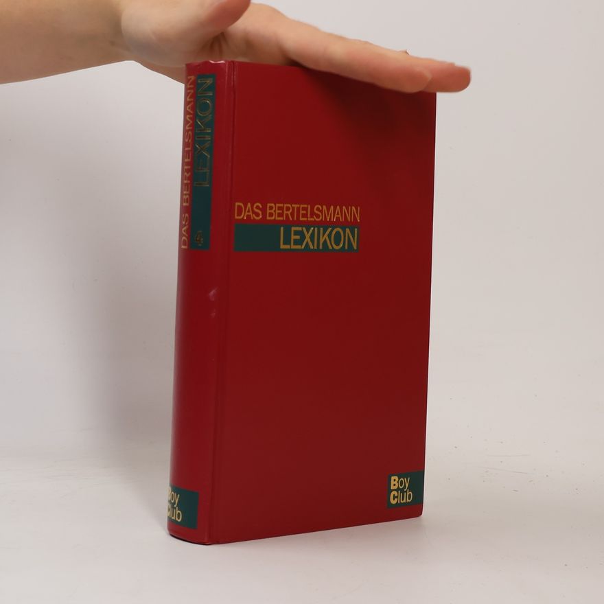 AA.VV. Das Bertelsmann Lexikon 4. Boy-Club