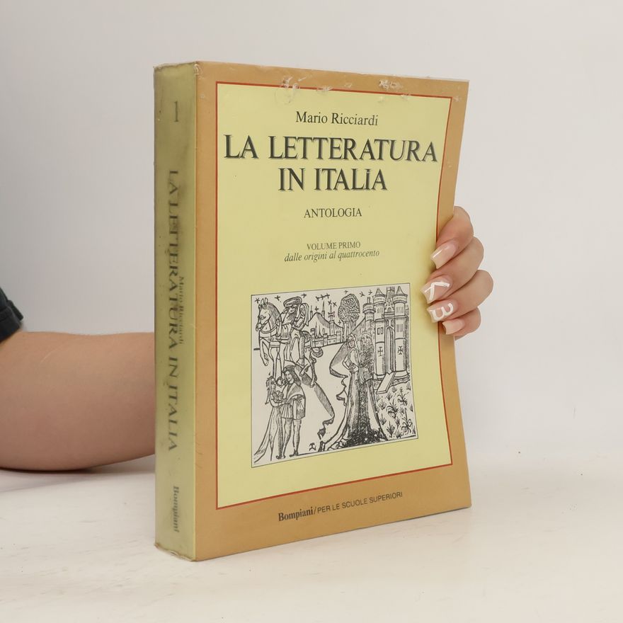 Mario Ricciardi Per le Scuole Superiori - 1: La letteratura in Italia