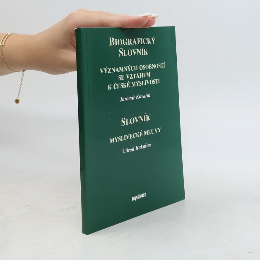 Jaromír Kovařík Biografický slovník významných osobností se vztahem k české myslivosti