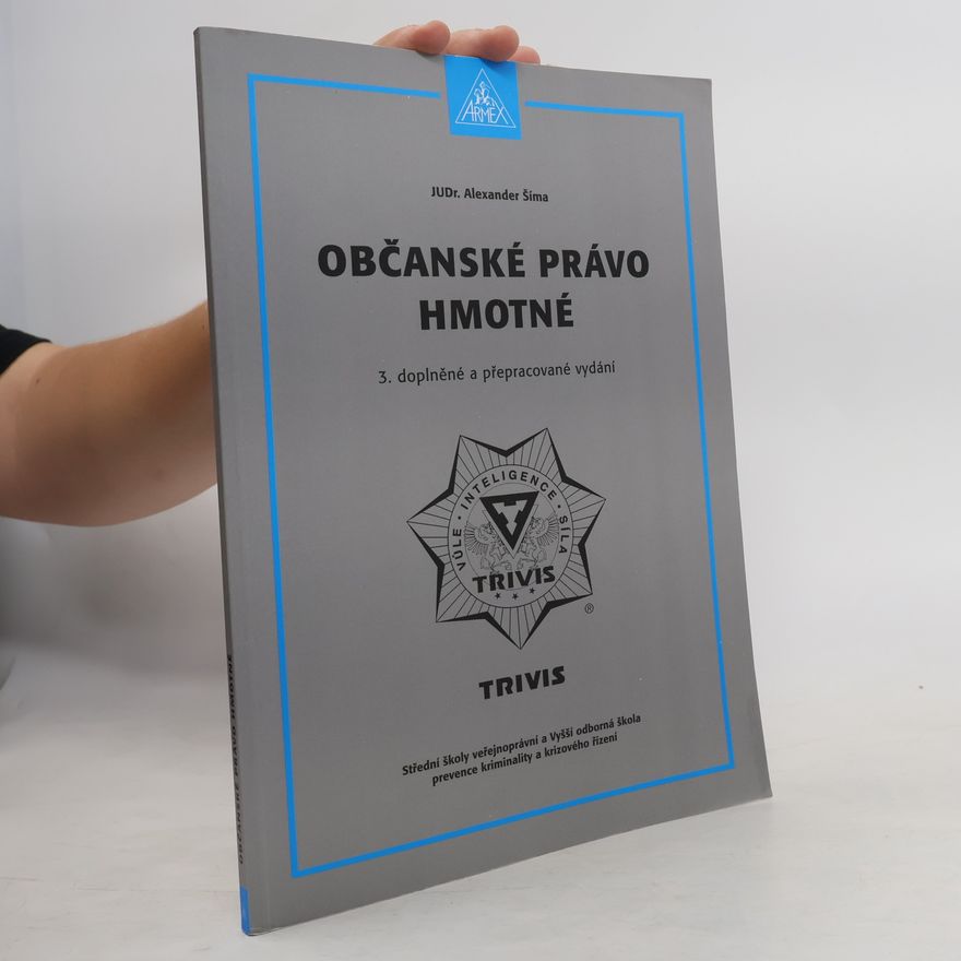 Alexander Šíma Občanské právo hmotné