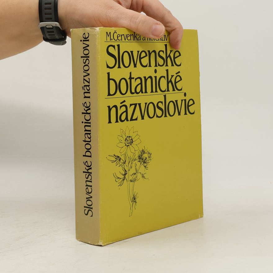 Martin Červenka Slovenské botanické názvoslovie