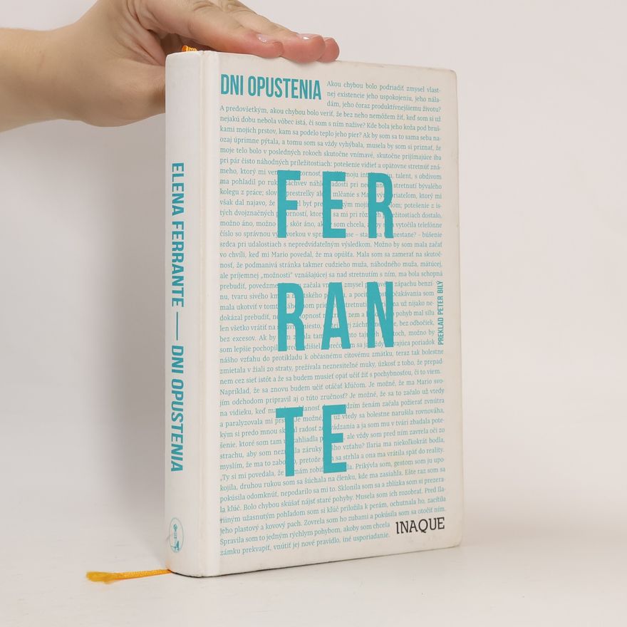 Elena Ferrante Dni opustenia