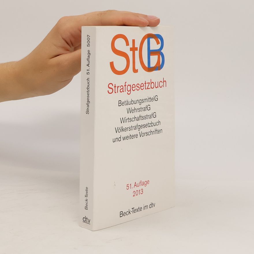 Collectif d'auteurs Strafgesetzbuch