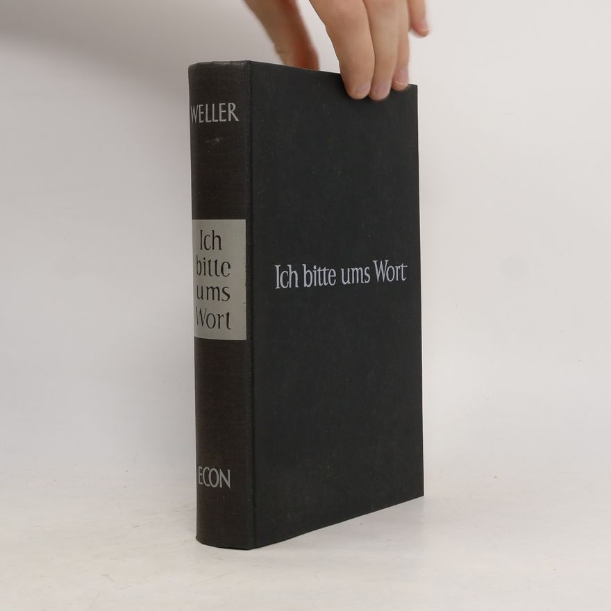 Maximiliean Weller Ich bitte ums Wort