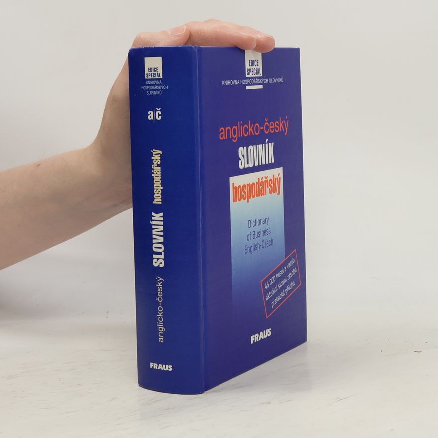 Milan Hrdý Anglicko-český hospodářský slovník. English-Czech dictionary of business