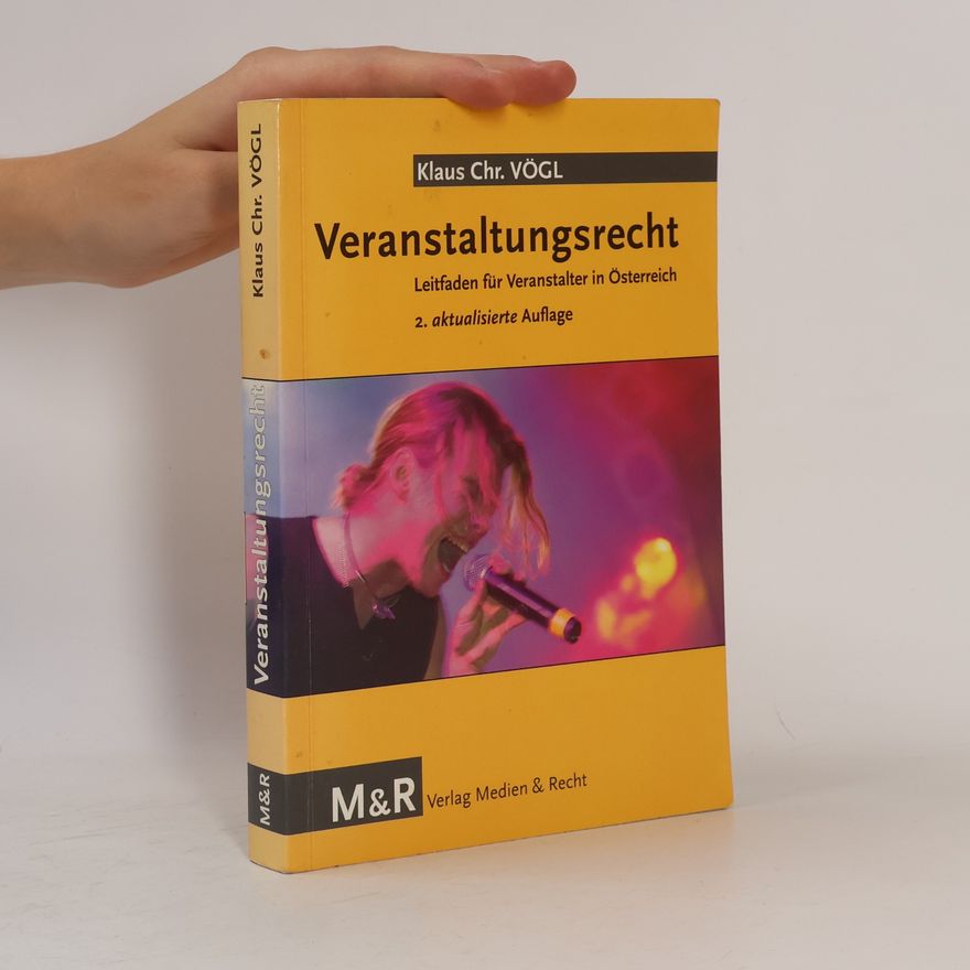 Klaus Christian Vögl Veranstaltungsrecht