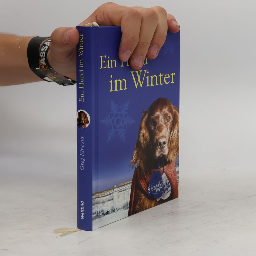 Greg Kincaid Ein Hund im Winter