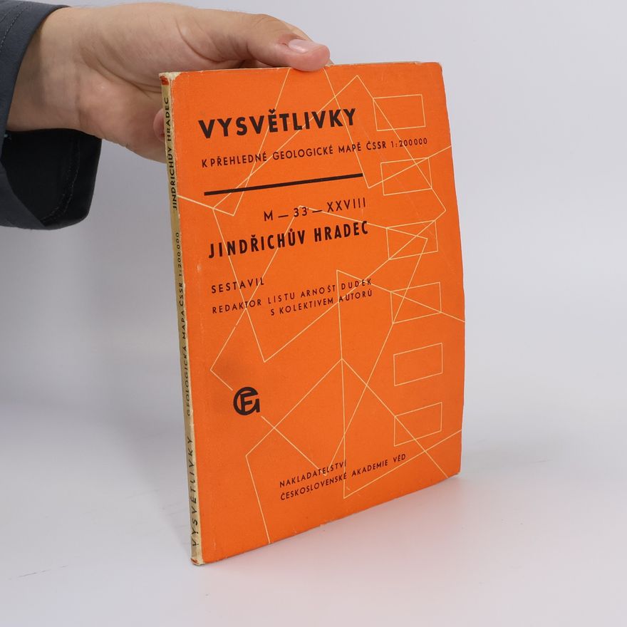 Arnošt Dudek Vysvětlivky k přehledné geologické mapě ČSSR 1:200000