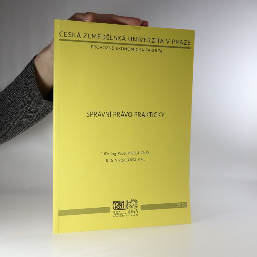 Pavel Pikola Správní právo prakticky