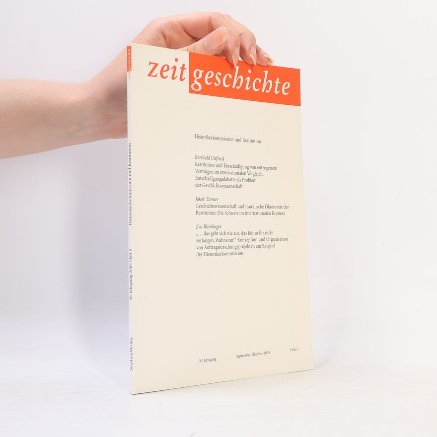 Kolektiv autorů Zeit geschichte. 30. Jahrgang 2003 Heft 5