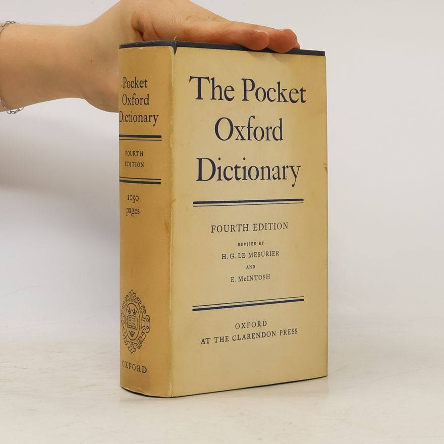 Henry Watson Fowler The Pocket Oxford Dictionary