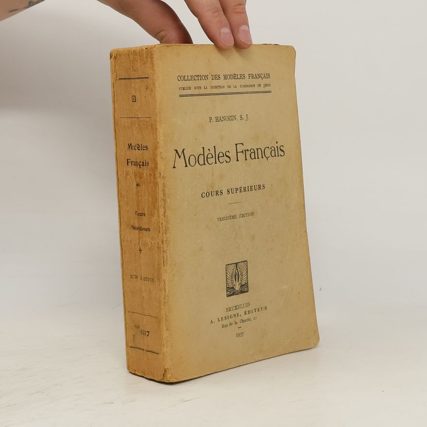 Père Paul Hanozin Modèles Français. Cours Supérieurs