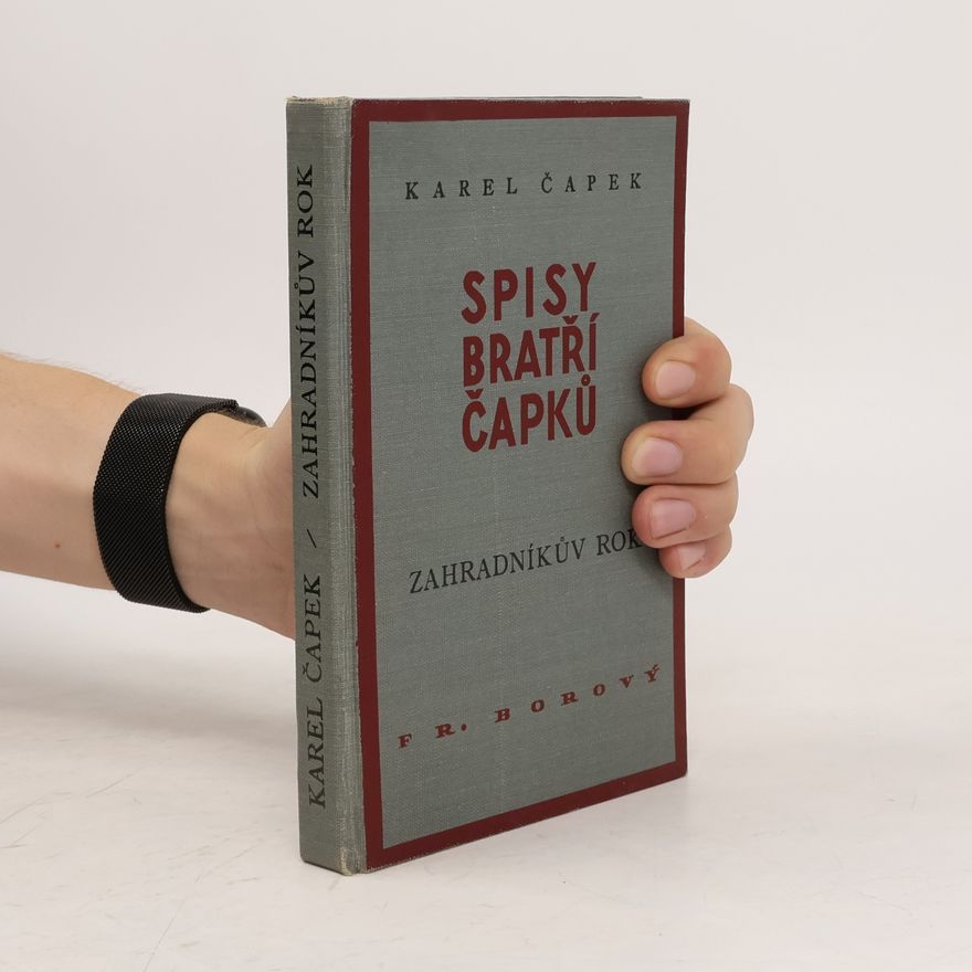 Karel Čapek Spisy bratří Čapků XXIV